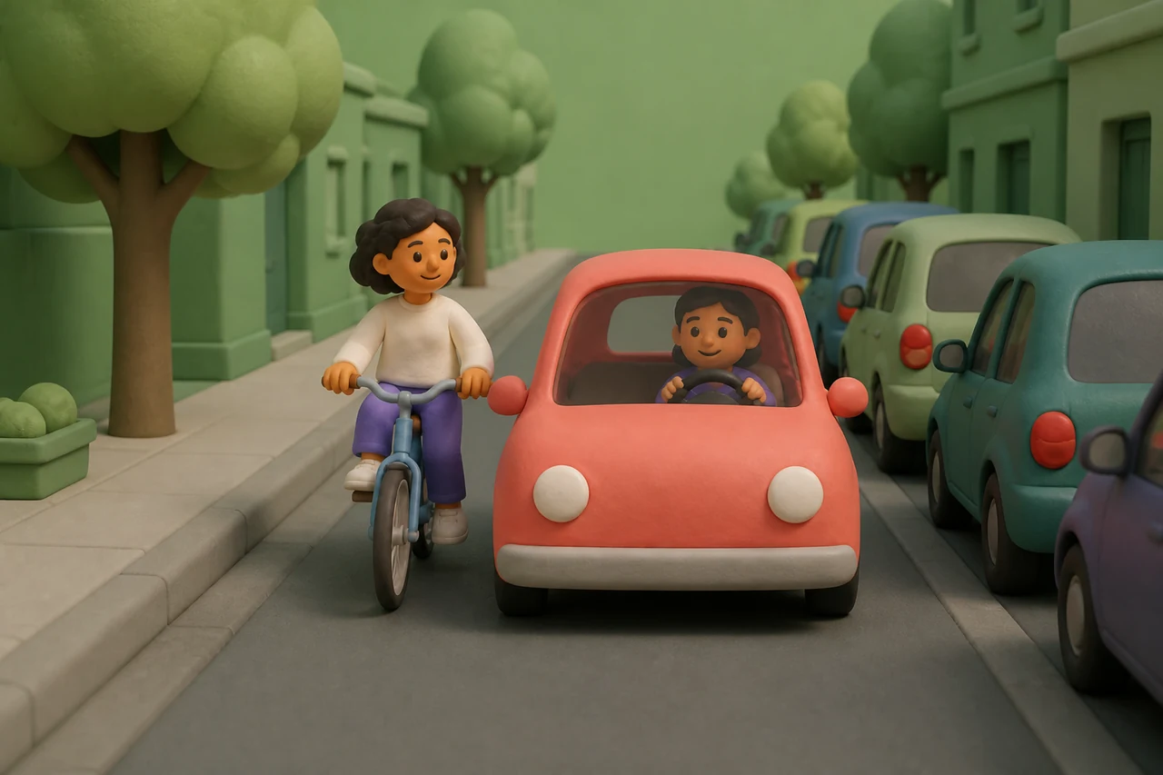 DriveTheory decision-practice scene.